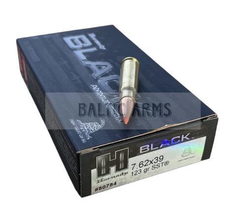 HORNADY 7.62x39 123 gr SST BLK